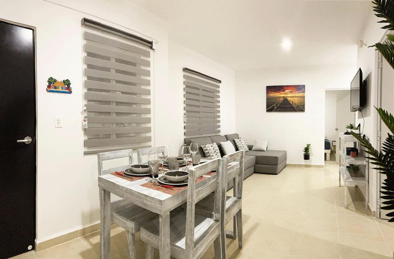 Angels Beach Condo Con Piscina, Parking Y Parque Playa del Carmen Zewnętrze zdjęcie